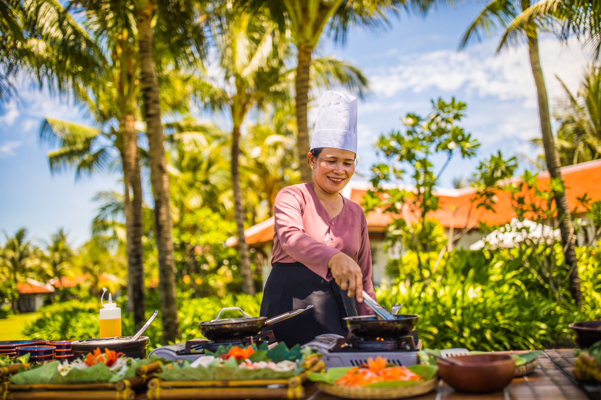 Ẩm thực Làng Việt The Anam Cam Ranh