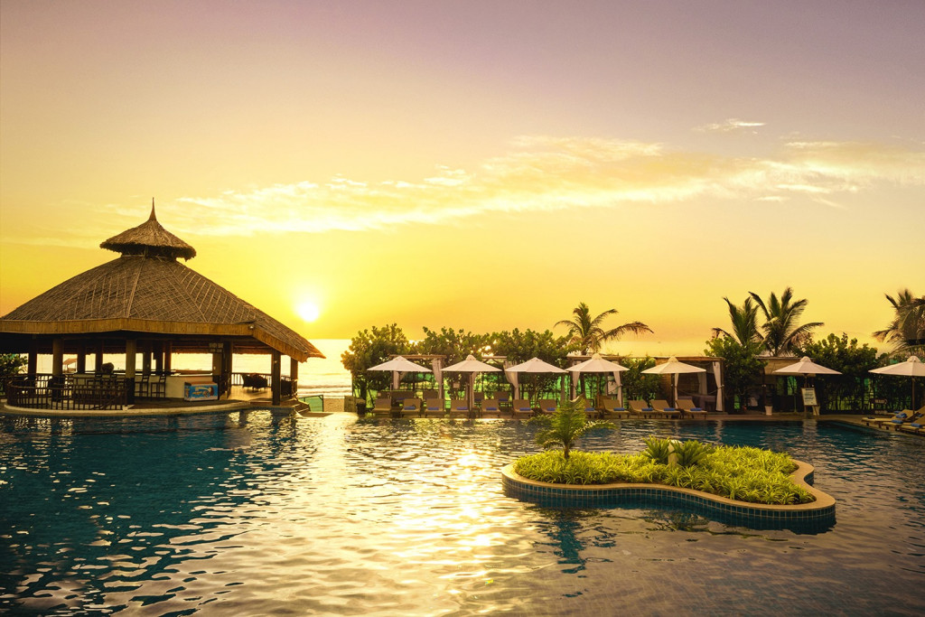 Không gian phòng nghỉ tại khách sạn resort Phan Thiết The Sailing Bay Beach