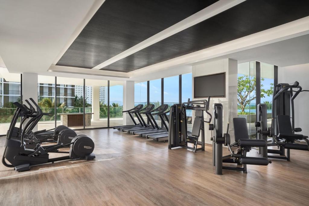 Phòng gym hiện đại tại The Westin Resort & Spa Cam Ranh