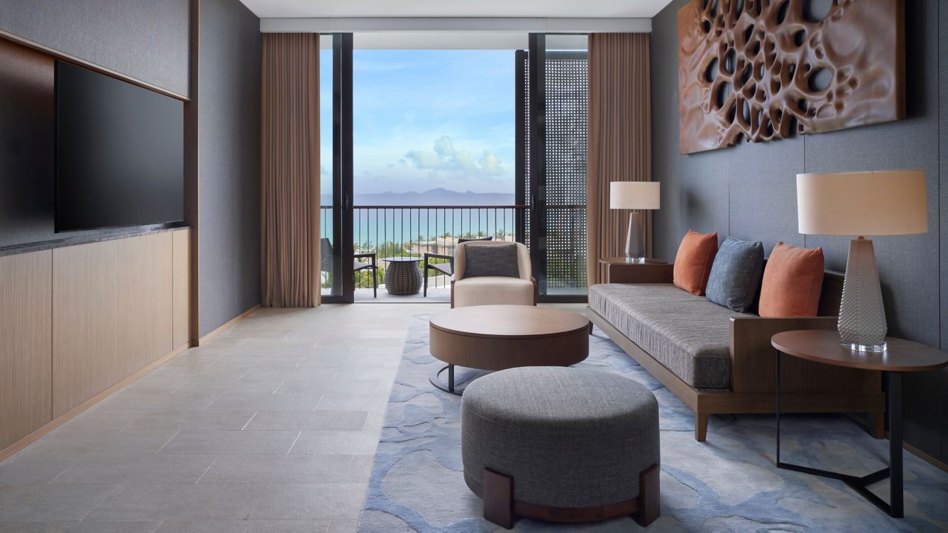 View biển cực đẹp từ phòng nghỉ The Westin Resort & Spa Cam Ranh
