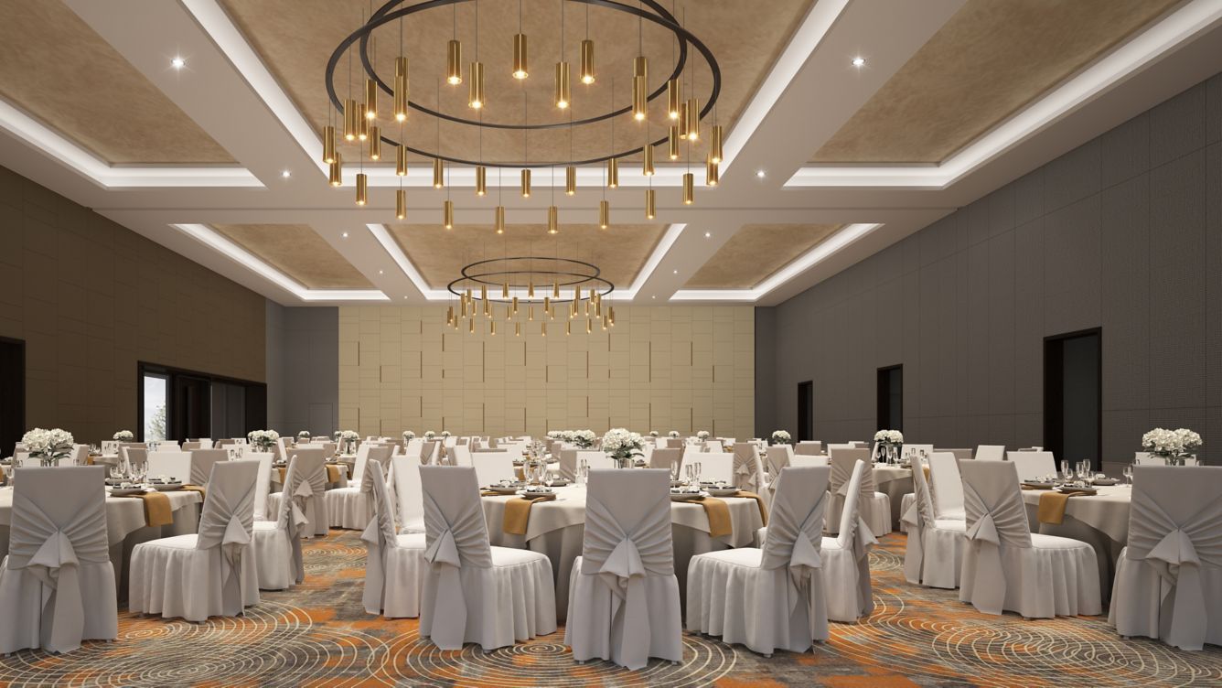 Không gian sảnh hội nghị Grand Ballroom tại The Westin Resort & Spa Cam Ranh
