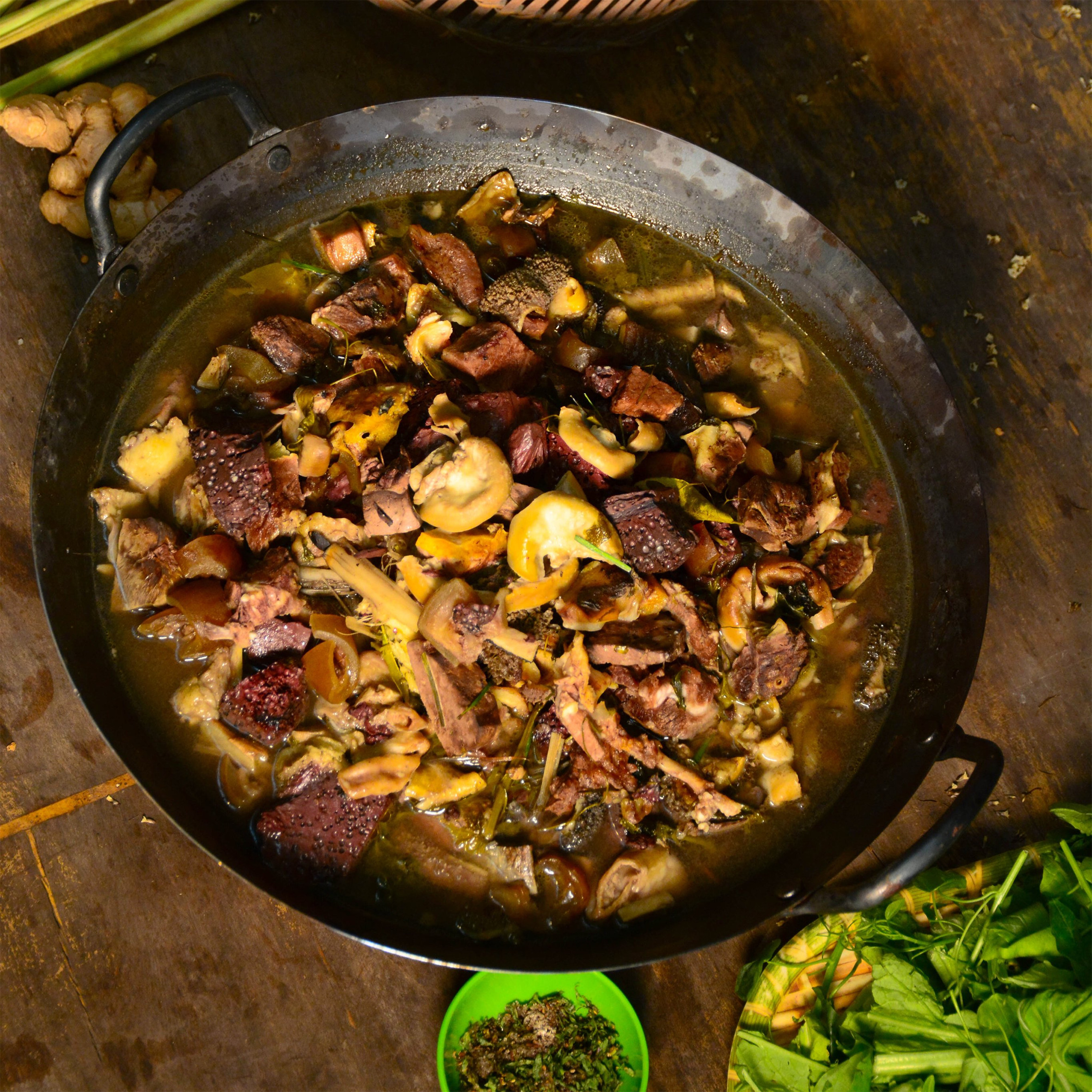 Thắng cố trong ẩm thực Hà Giang