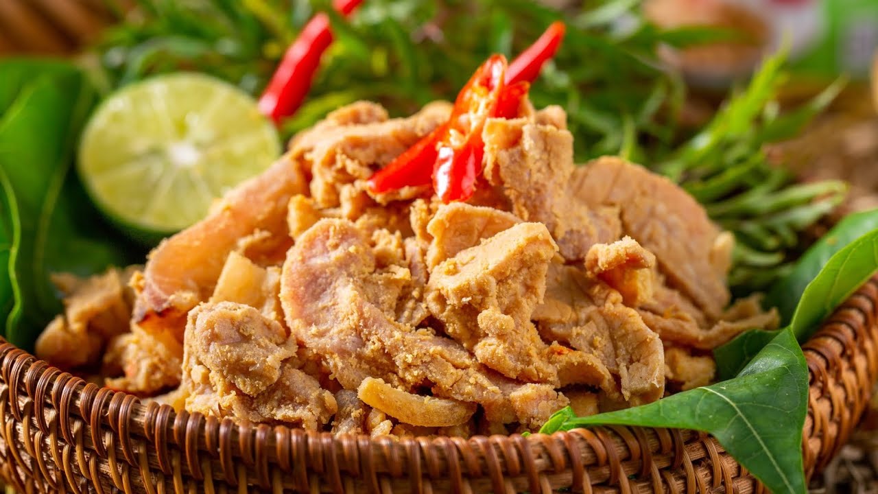 Thịt chua Thanh Sơn món ăn Phú Thọ