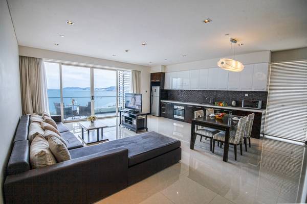 Không gian phòng ngủ tiện nghi tại The Costa Nha Trang