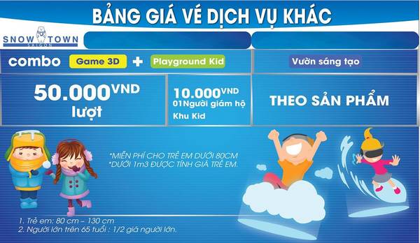 Thị trấn tuyết Sài Gòn trải nghiệm