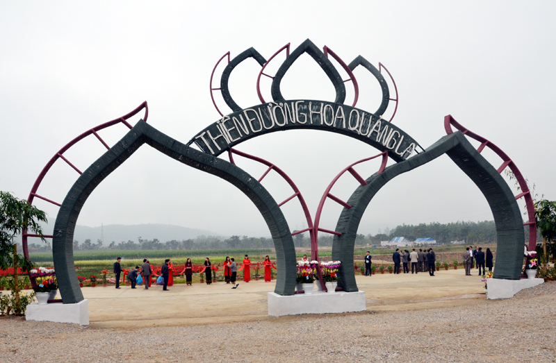 Toàn cảnh thiên đường hoa Quảng La