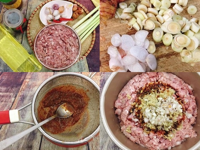 Thịt chưng mắm tép vàng óng