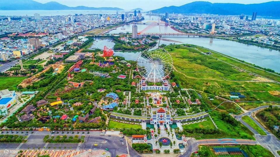 Đà Nẵng Downtown nhìn từ trên cao