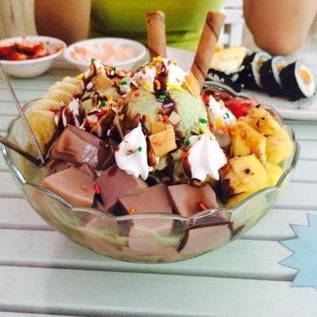 Patbingsu giải nhiệt Hà Nội