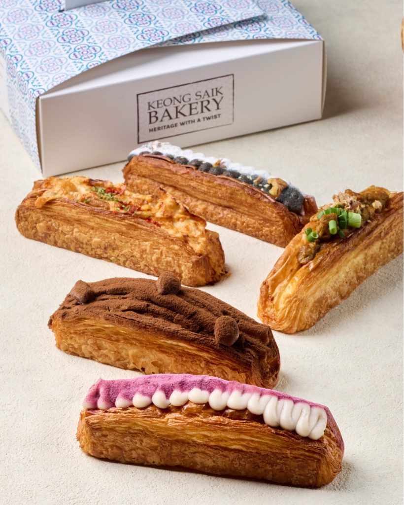 Bánh ngọt sáng tạo tại Keong Saik Bakery Singapore