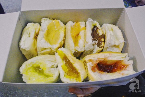 Các vị nhân bánh mì Yaowarat phổ biến nhất