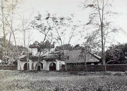 Chùa Khải Tường khoảng năm 1871-1874. Ảnh tư liệu.