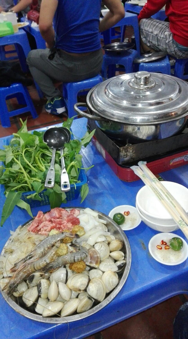 Lẩu ngon rẻ khu Đại La Lẩu Gật Gù quán ăn Trường Chinh