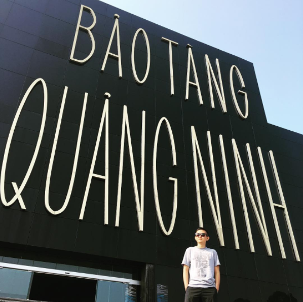 Bảo tàng Quảng Ninh view từ bên ngoài