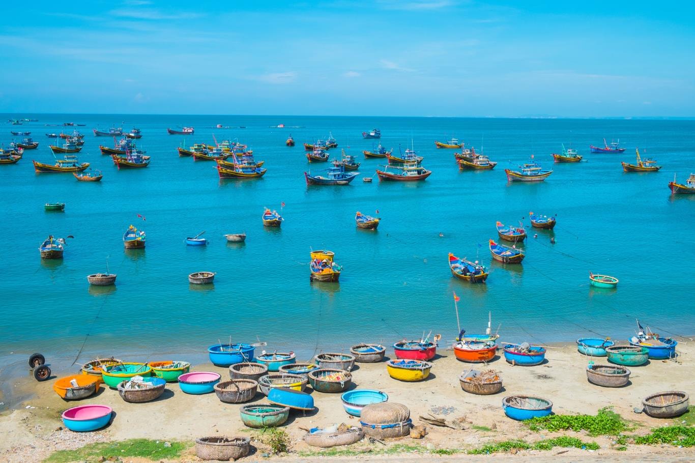 Vẻ đẹp làng chài khi đi du lịch Phan Thiết
