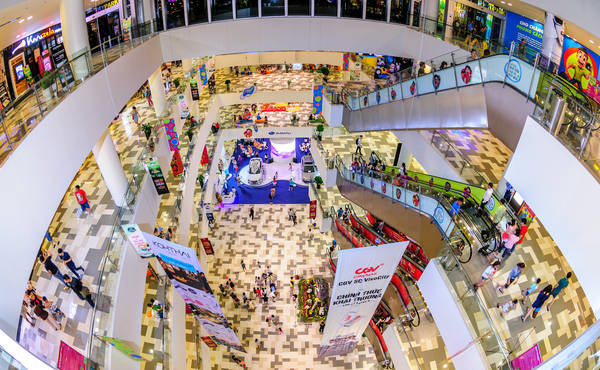 Một góc SC VivoCity - Khu mua sắm Sài Gòn