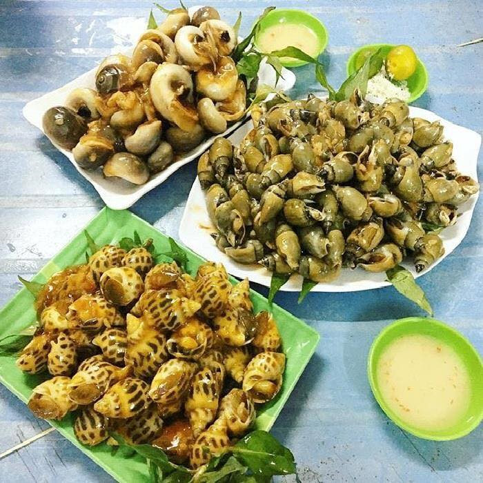 Ốc hạt dẻ đặc sản Cần Thơ