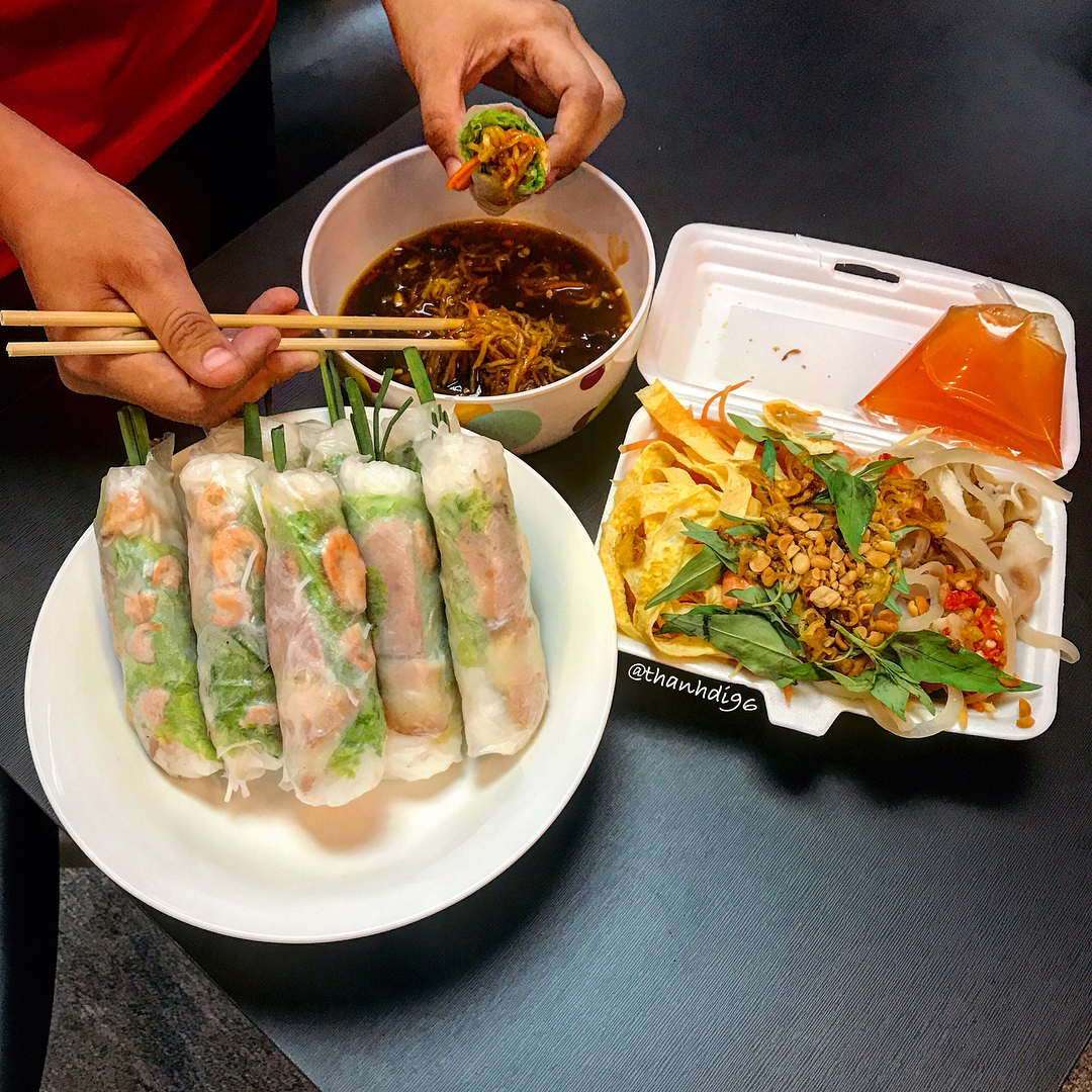 Gỏi cuốn món ngon Cần Thơ