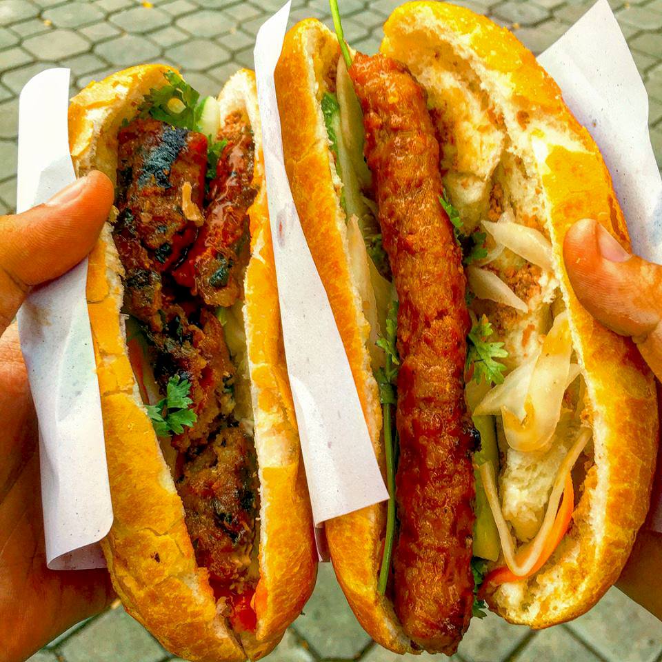 Bánh mì nem nướng món ngon Cần Thơ