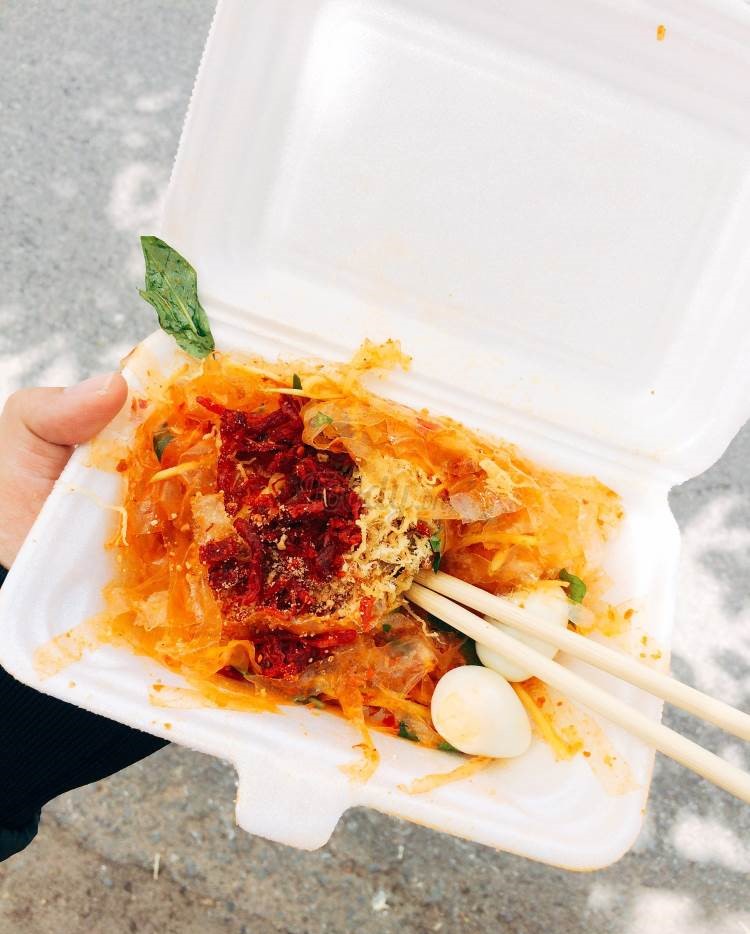 Bánh tráng cuộn món ngon Cần Thơ