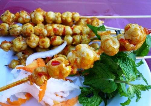 Răng mực nướng quán ăn ngon Phan Thiết