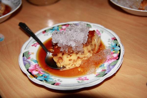 Bánh flan Mộng Cầm quán ăn ngon Phan Thiết