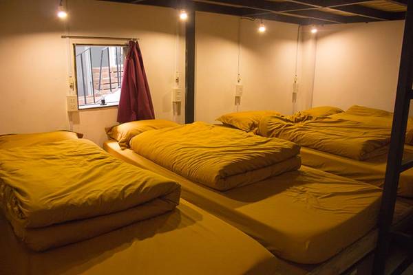Lối lên phòng nghỉ YOLO Hostel Đà Lạt