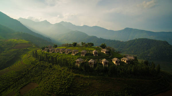 Topas Ecolodge view từ trên cao