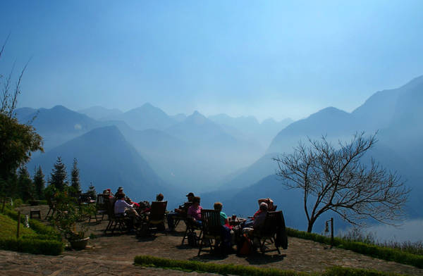 View thung lũng từ Topas Ecolodge