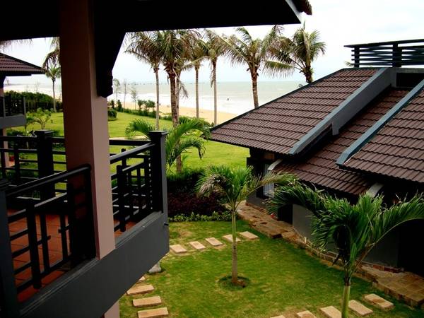Tropicana Beach Resort Long Hải hiên ngoài trời