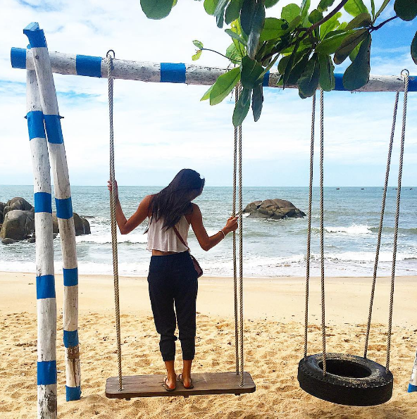 Khu nghỉ dưỡng Thùy Dương Long Hải vườn hoa