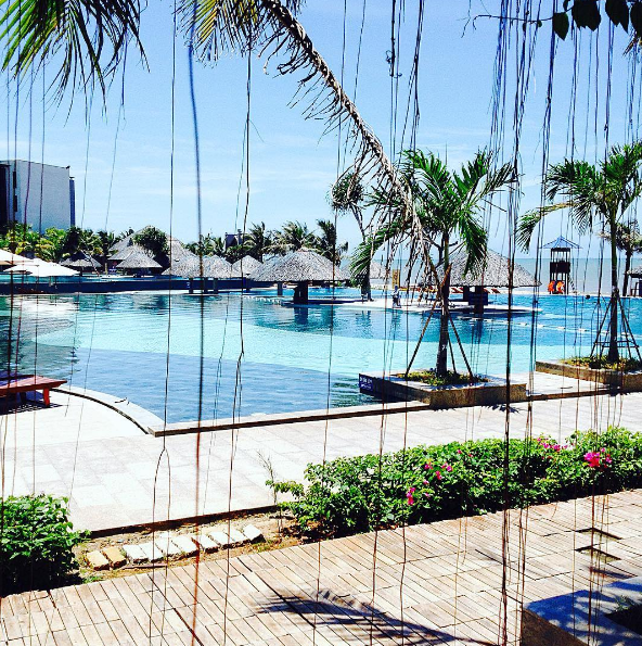 Bãi biển resort Hồ Tràm