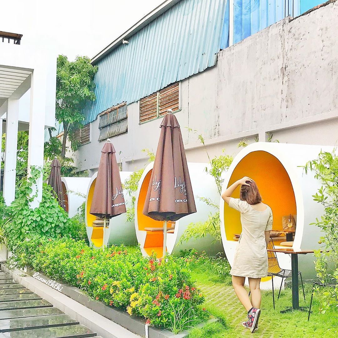 Không gian tiệm café Sài Gòn độc lạ Lily’s Garden