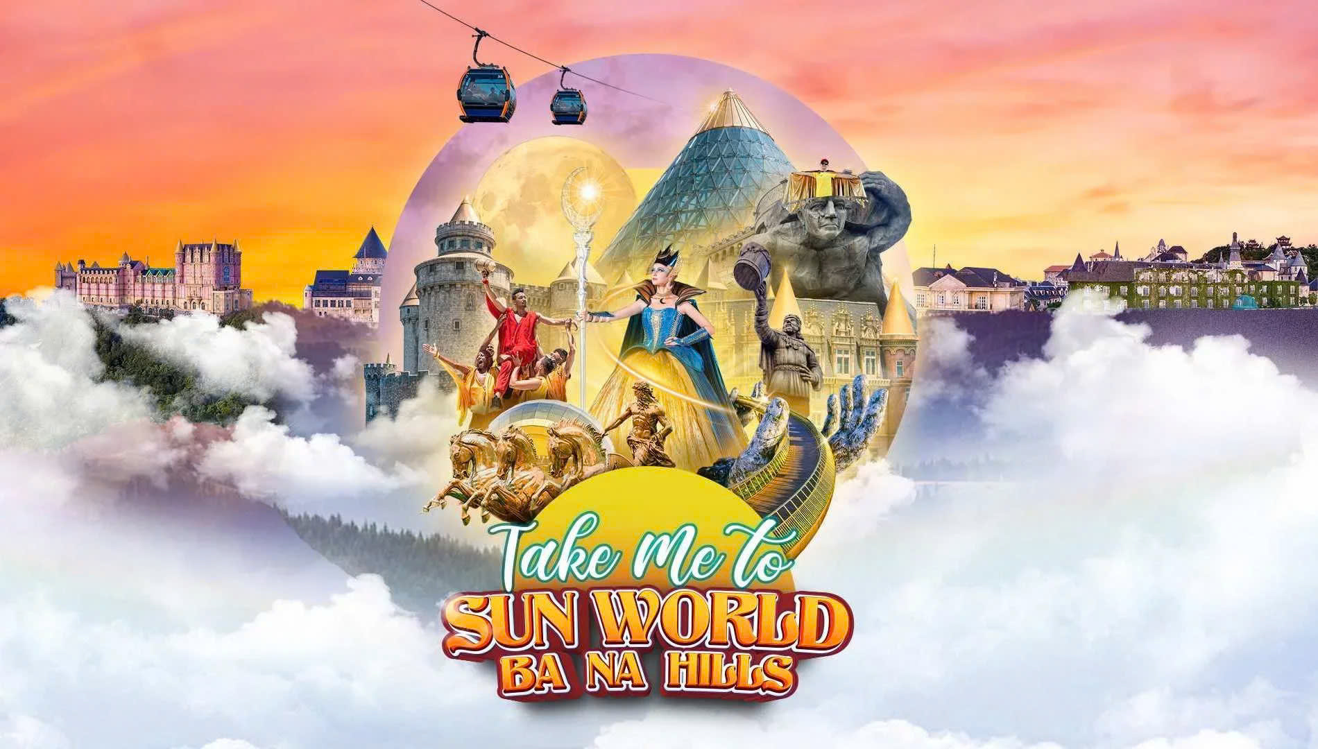 Vé cáp treo Sun World Bà Nà Hills Đà Nẵng