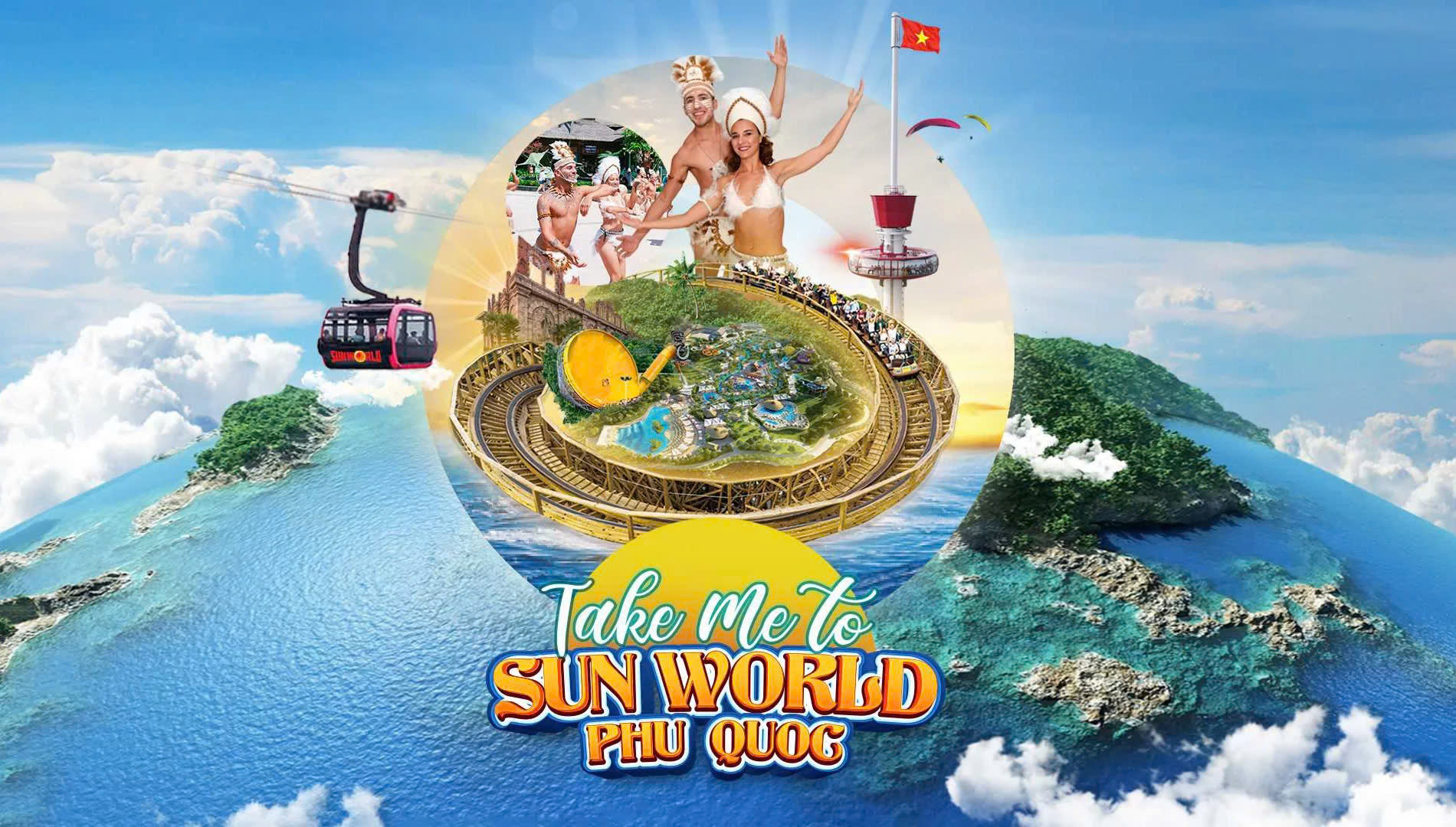 Vé cáp treo Sun World Hòn Thơm Phú Quốc