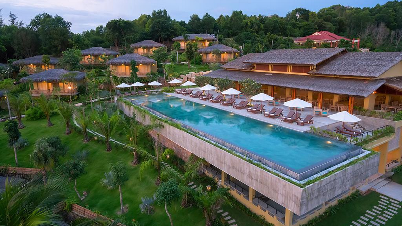 Khu nghỉ dưỡng Lahana Resort Phú Quốc ngập tràn sắc xanh