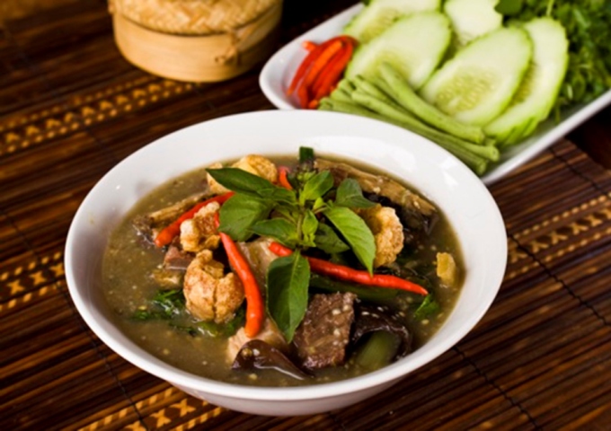 Or Lam món chay Lào từ Luang Prabang