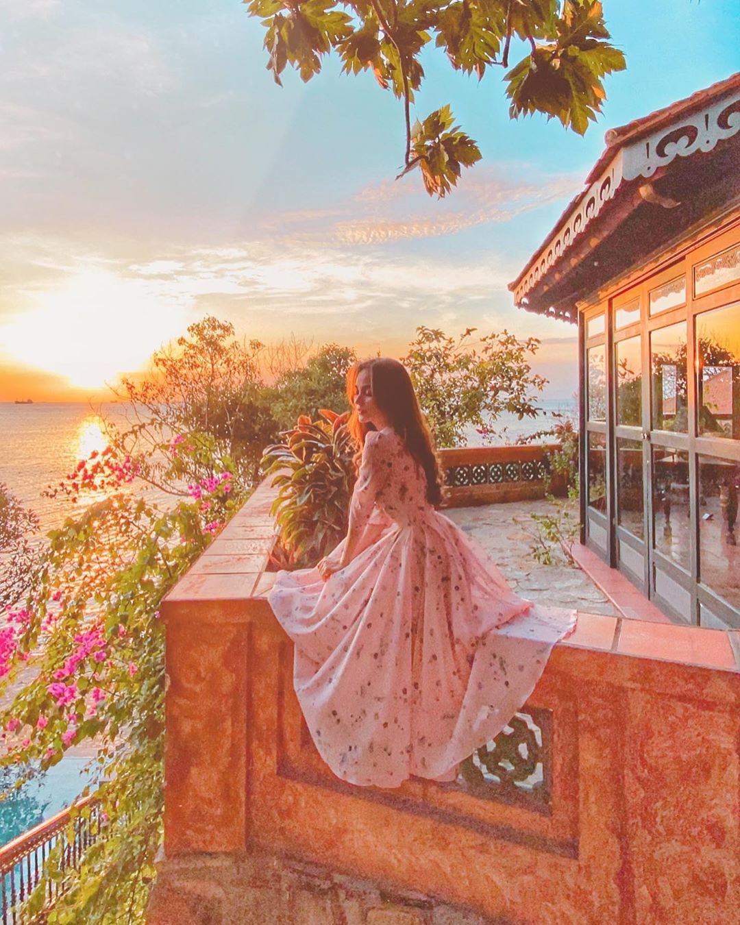 Không gian quán cafe Vũng Tàu view biển Bình An Cafe