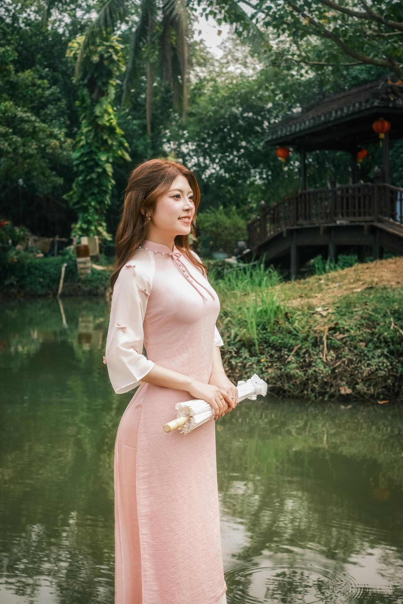 Bảo tàng Áo dài TP.HCM chụp ảnh áo dài Tết