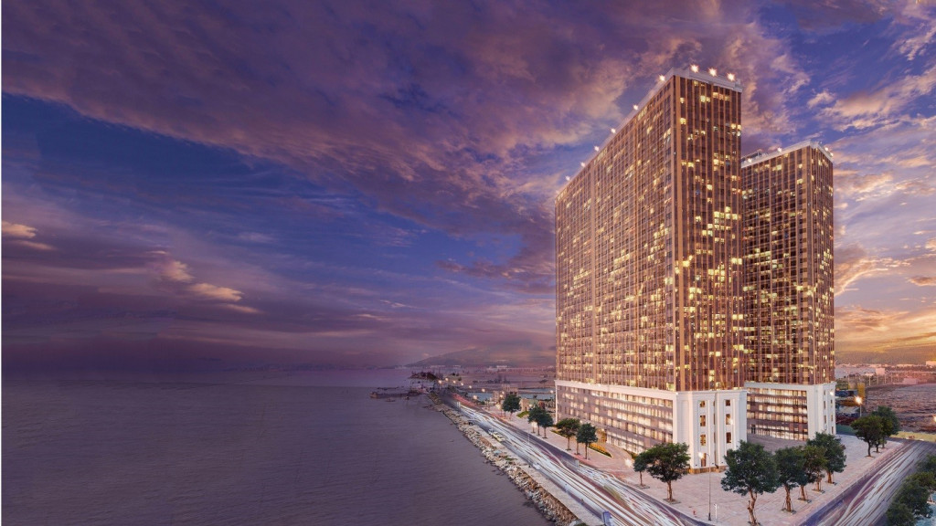 Kiến trúc sang trọng của khách sạn Đà Nẵng Danang Golden Bay