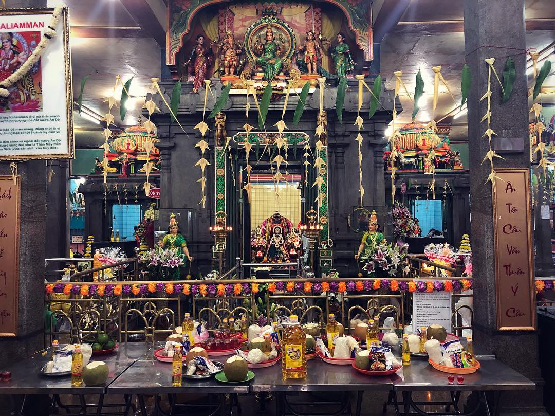 Kiến trúc đền thờ bà Mariamman tại Quận 1