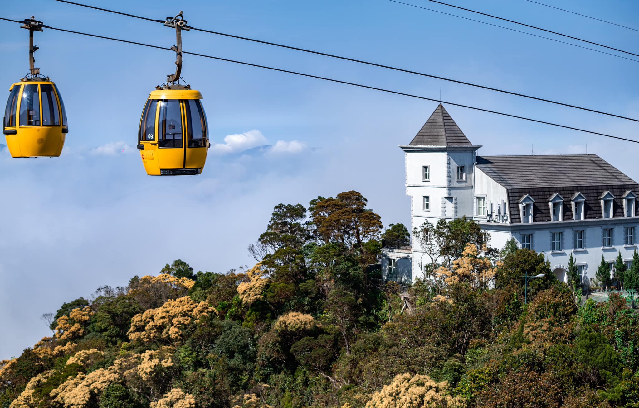Hệ thống cáp treo đạt nhiều kỷ lục thế giới tại Bà Nà Hills