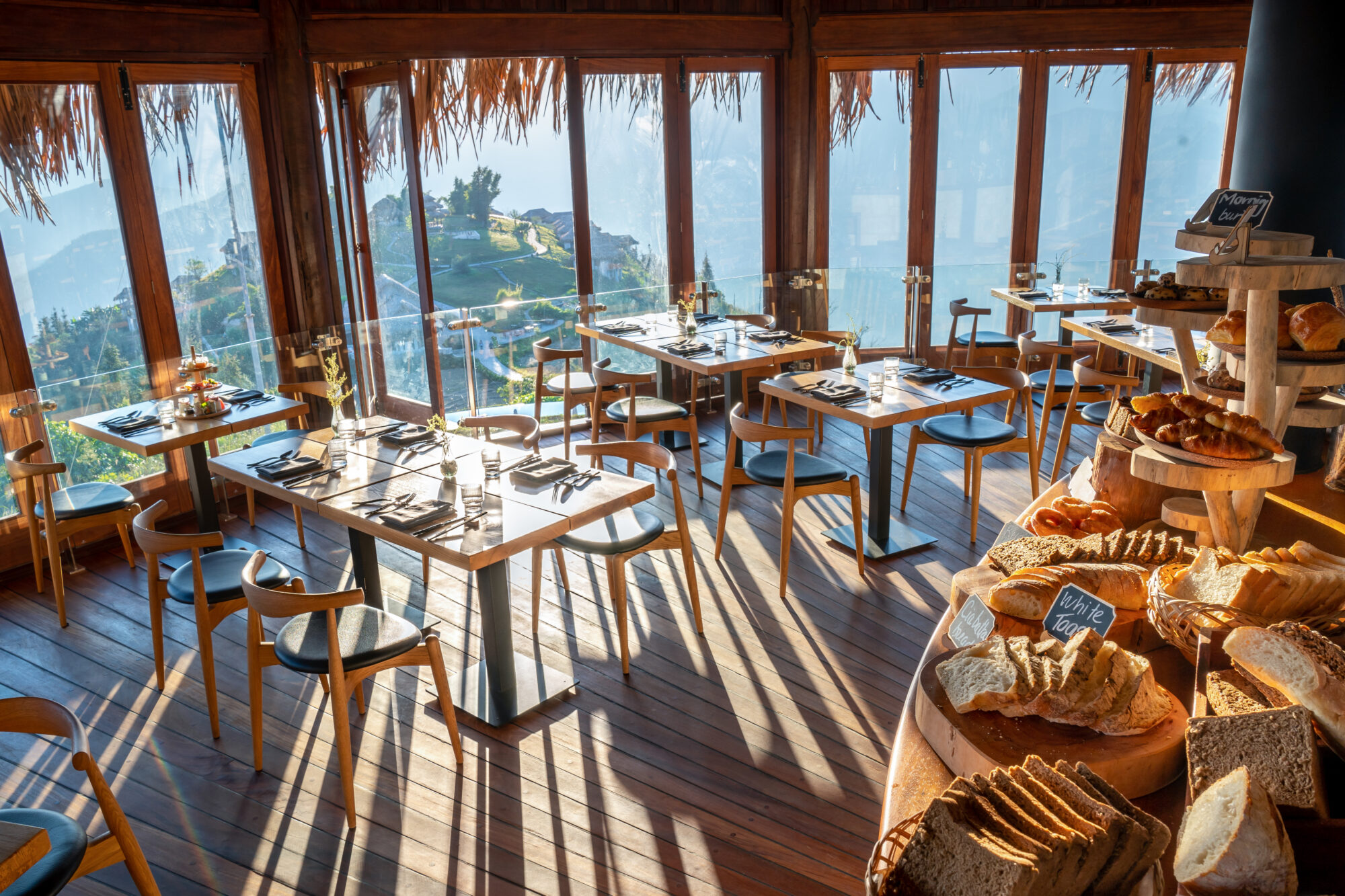 Nhà hàng 360° tại Topas Ecolodge Sapa