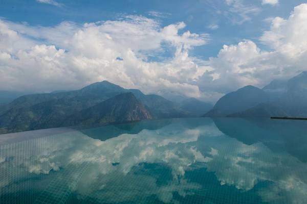 Hồ bơi vô cực Sapa Topas Ecolodge view thiên nhiên Hồ bơi vô cực Sapa Topas Ecolodge view thiên nhiên