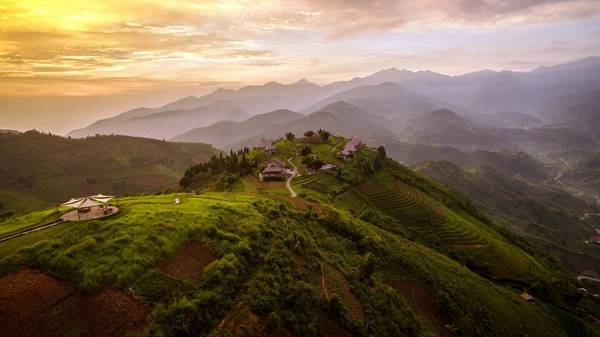 Topas Ecolodge Sapa view thung lũng Mường Hoa Topas Ecolodge Sapa view thung lũng Mường Hoa
