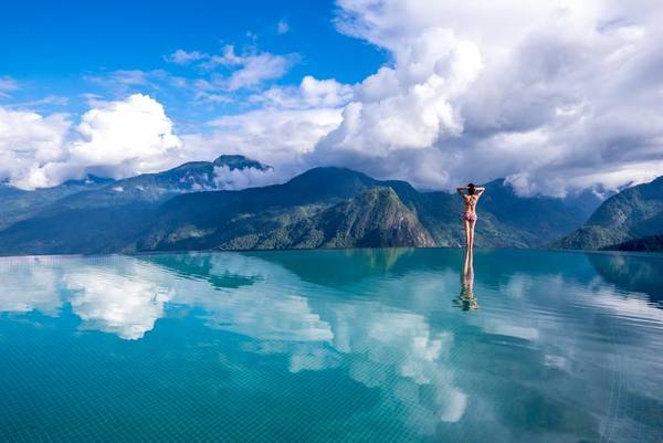 Hồ bơi vô cực Sapa không gian thư giãn Hồ bơi vô cực Sapa không gian thư giãn