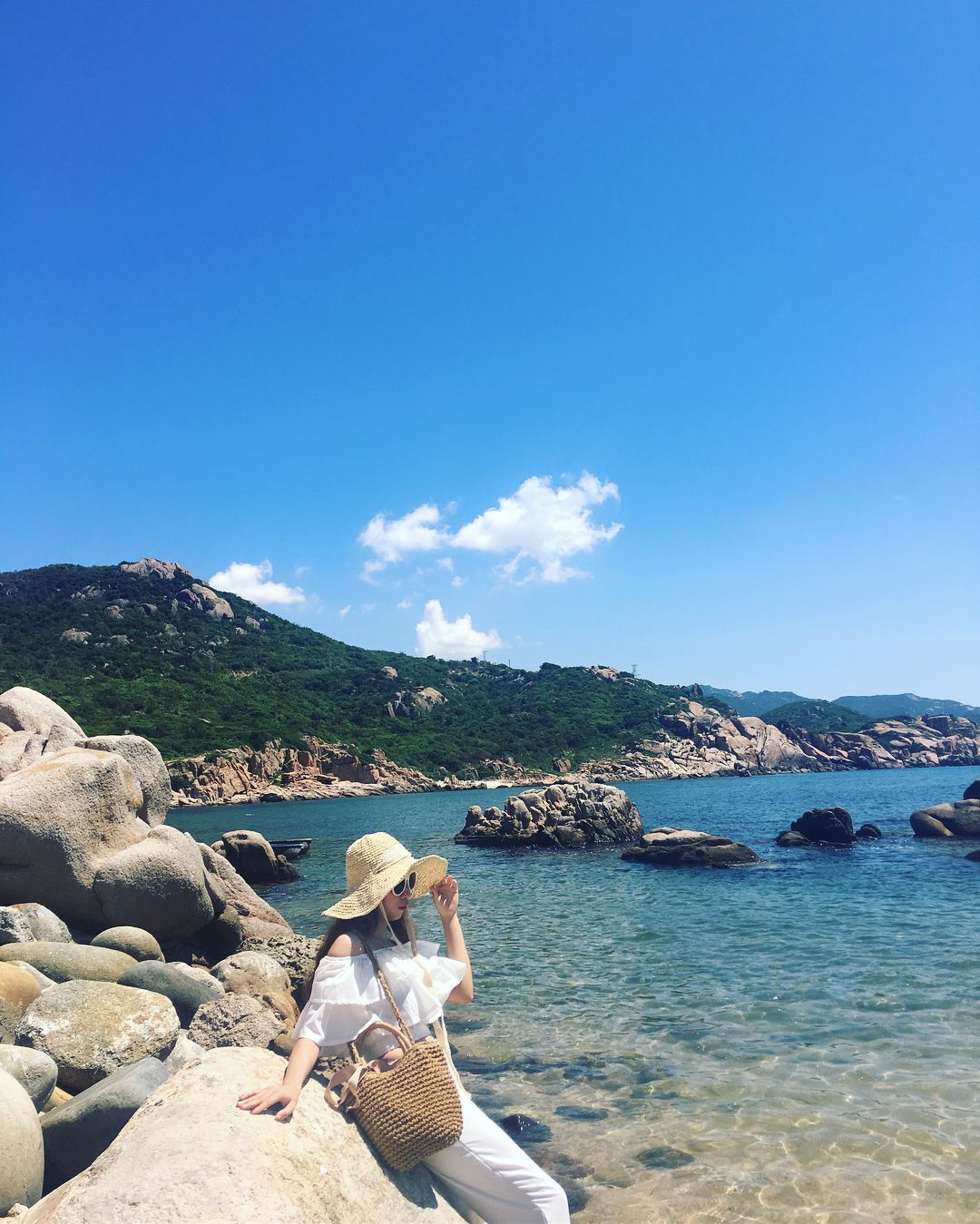 Bãi Chướng Bình Ba trong tour Bình Hưng lễ 30/4