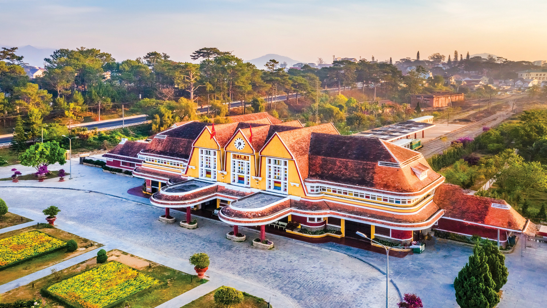 Ga Đà Lạt kiến trúc cổ kính