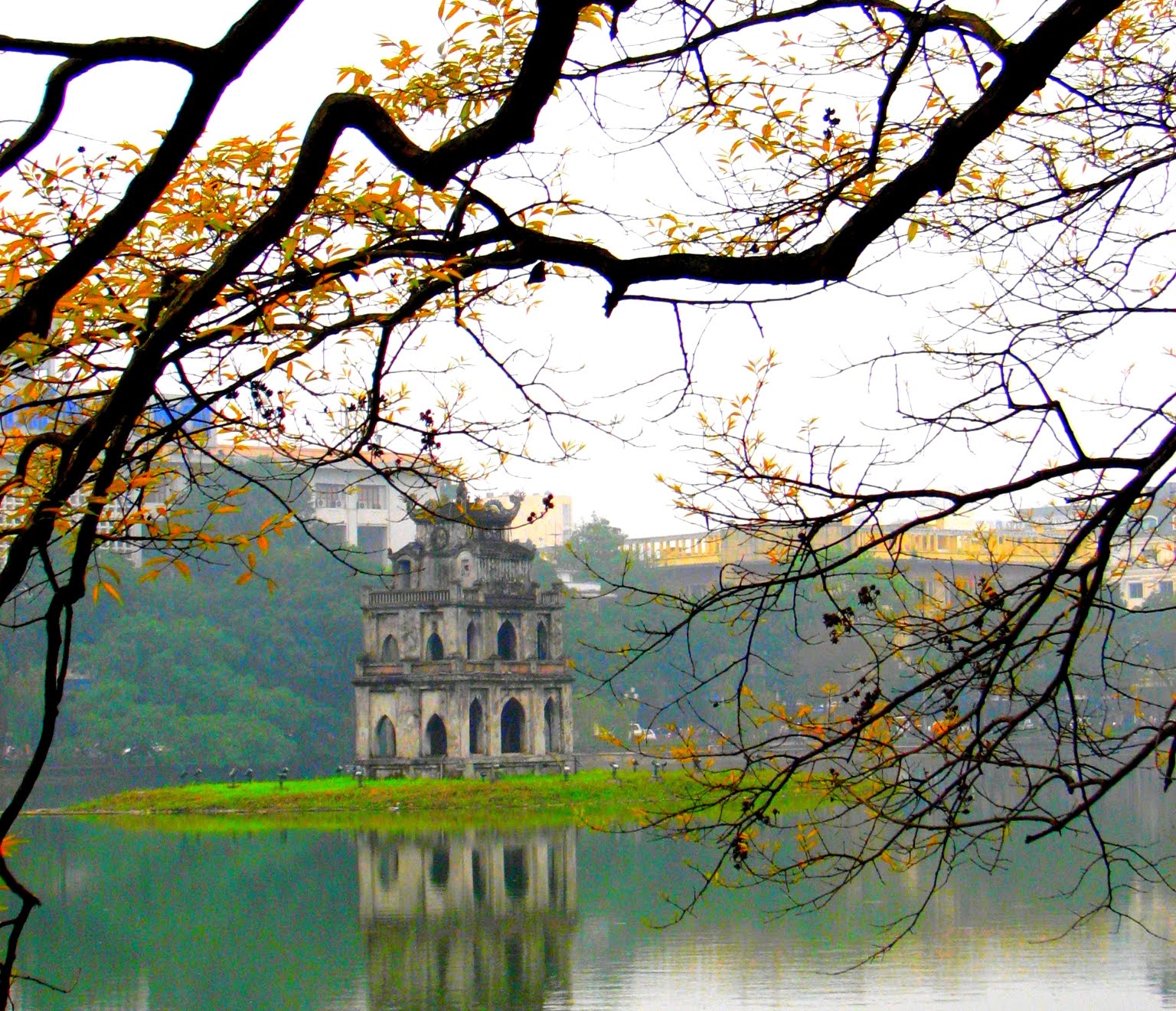 Hồ Hoàn Kiếm Hà Nội tour Miền Bắc 5N4Đ