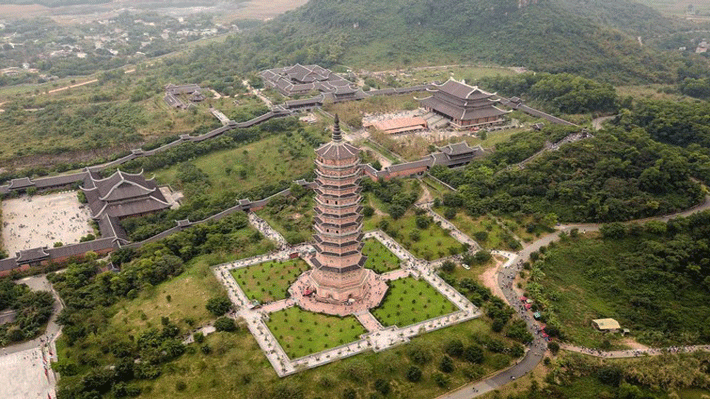 Chùa Bái Đính Ninh Bình tour Miền Bắc 5N4Đ